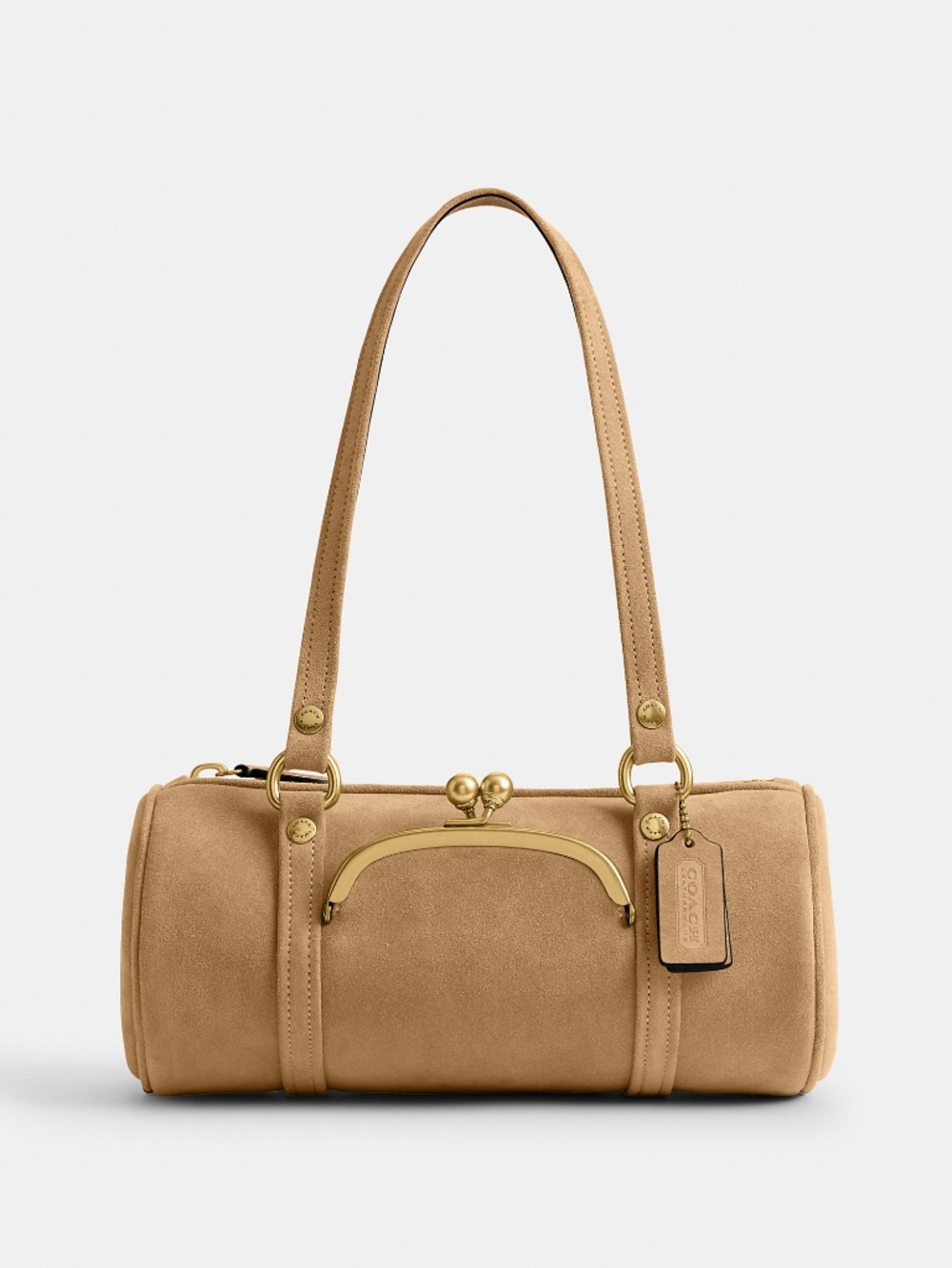Coach Outlet Kisslock Barrel Bag 28